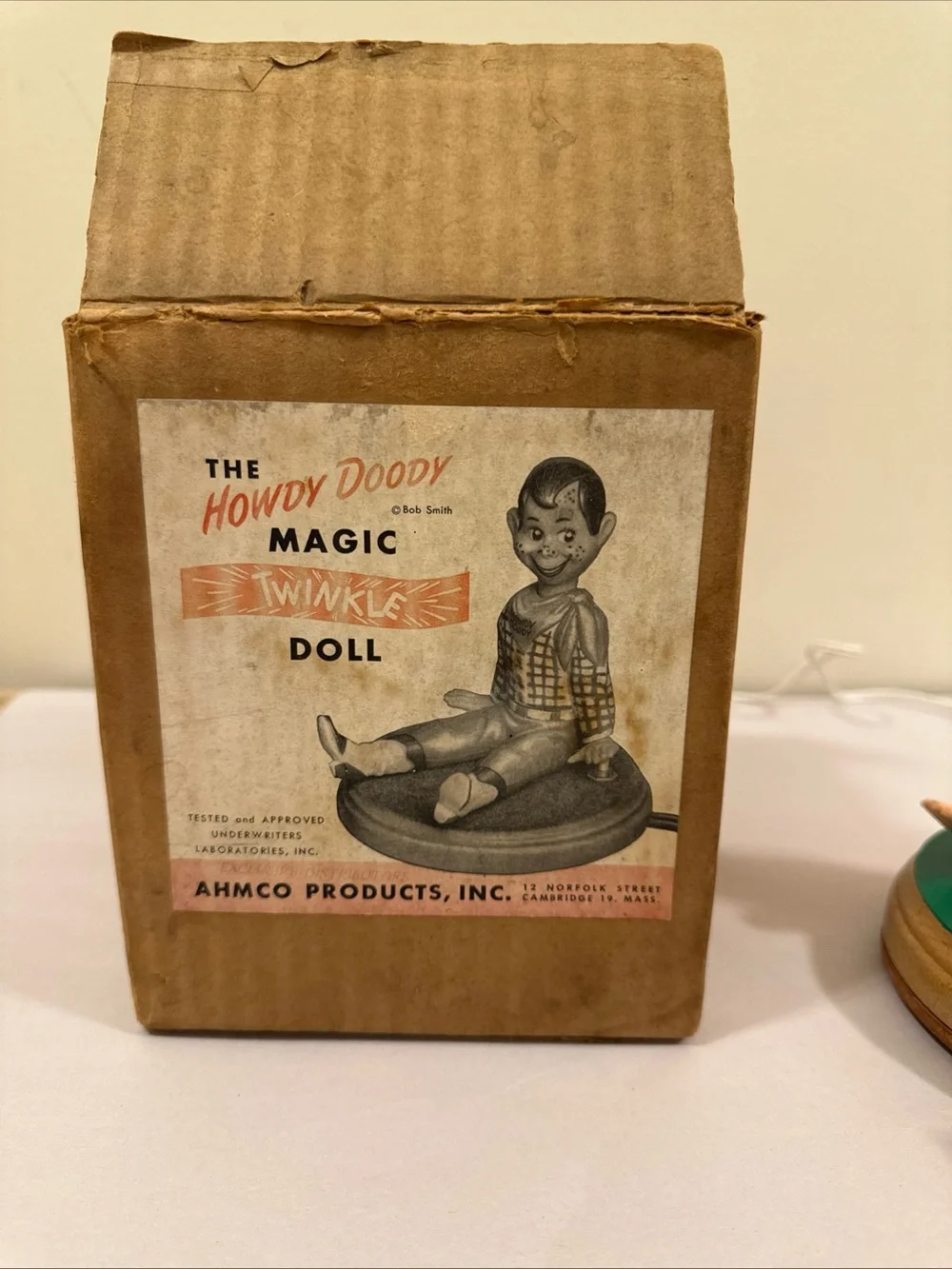 VERY RARE 1950S  VINTAGE HOWDY DOODY NIGHT LIGHT WITH BOX!